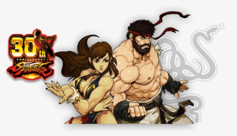 30th Anniversary Street Fighter Art, HD Png Download, Free Download