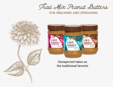 Trail Mix Peanut Butter For Snacking And Spreading - Buttercream, HD Png Download, Free Download