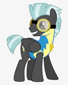 Excited Cadet Thunderlane Is Excited By - My Little Pony Wonderbolts Thunder, HD Png Download, Free Download