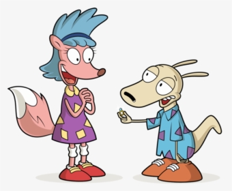 Rocko And Sheila-ex212 - Rocko's Modern Life Rocko And Sheila, HD Png Download, Free Download