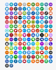 Circle Icons - Circle Icon Pack Png, Transparent Png, Free Download