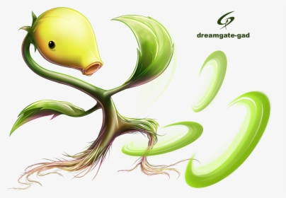 Bellsprout Used Razor Leaf By Dreamgate Gad - Real Bellsprout, HD Png Download, Free Download