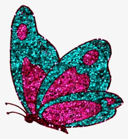 Collection Of Free Butterflies Download On Ubisafe - Glitter Butterfly, HD Png Download, Free Download