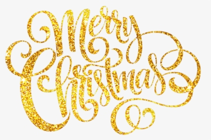 Golden Merry Christmas Png Download - Merry Christmas Png Free, Transparent Png, Free Download