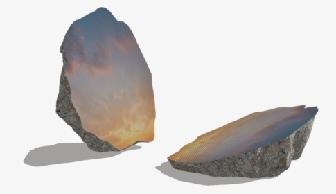 Computer Graphic Of "split Rock" - Sarah Sze Split Stone, HD Png Download, Free Download