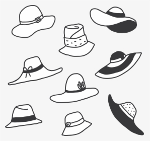 Cowboy Hat Black And White - Cowboy Hat, HD Png Download, Free Download