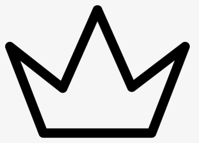 Simple Crown Outline - Crown Outline Png, Transparent Png, Free Download