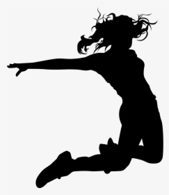 Hip-hop Dance Silhouette Drawing - Dancer Clipart Hip Hop, HD Png Download, Free Download