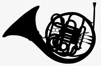 Instruments Clipart Silhouette - Met Your Mother Blue French Horn, HD Png Download, Free Download
