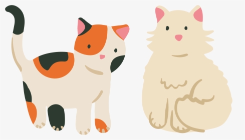 Abyssinian Breed Drawing Kitten - Cat Breed Cartoon Png, Transparent Png, Free Download