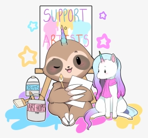 Support Drawing Thank You - Cartoon, HD Png Download, Free Download