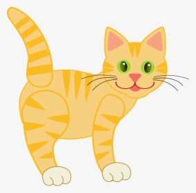 Kitten Cute Cats Kid Image Png Clipart - Clip Art Picture Of Cat, Transparent Png, Free Download