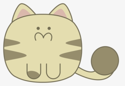 Cute Cat Vector Image - Cute Cat Vector Png, Transparent Png, Free Download