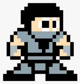 Sub Zero Pixel Art - Pixel Art Mortal Kombat, HD Png Download, Free Download