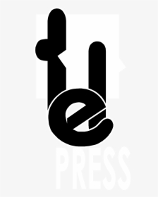 Telpress Logo Black And White - Circle, HD Png Download, Free Download