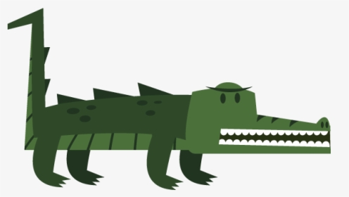 Portable Crocodiles Crocodile Graphics The Network - Cartoon, HD Png Download, Free Download