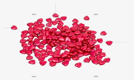 Konfetti Hjärtan Röd-pärlemor 1 Cm, Ca - Illustration, HD Png Download, Free Download