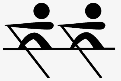 Sign, Icon, Stick, Symbol, Silhouette, Sport, Team - Rowing Clipart, HD Png Download, Free Download