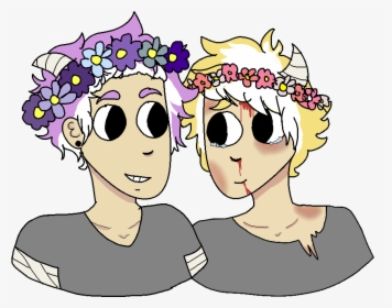 Flower Crowns Likely Lexi - Flower Crown Simple Drawing, HD Png Download, Free Download