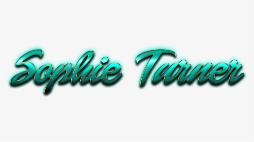Sophie Turner Name Logo Png - Calligraphy, Transparent Png, Free Download