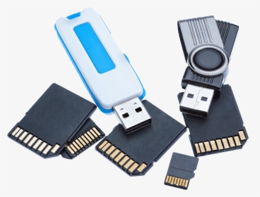 Memory Card And Flash Drive, HD Png Download, Free Download
