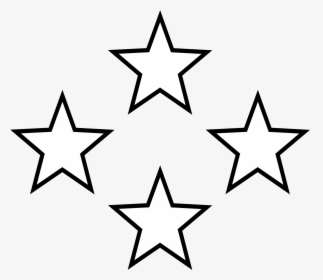 Transparent Christmas Star Clip Art - Cartoon Stars Black And White, HD Png Download, Free Download