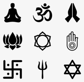 Religious Symbols Png - 5 Main Religions Symbols, Transparent Png, Free Download