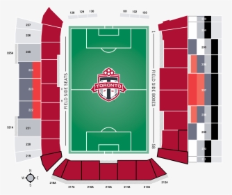 Seating Map - Seating Chart Bmo Field, HD Png Download, Free Download