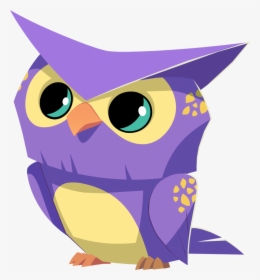 Purple And Yellow Owl, HD Png Download, Free Download