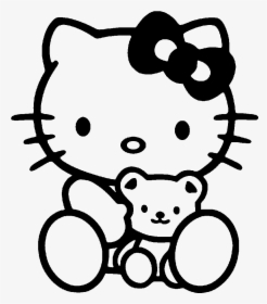 Hello Kitty Name Tag Sanrio - Transparent Background Hello Kitty Png, Png Download, Free Download