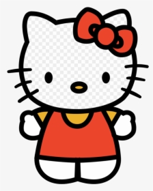 Hello Kitty Clipart Hostted Transparent Png - Hello Kitty Red Dress, Png Download, Free Download