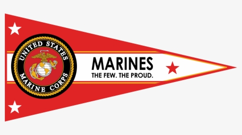 Us Marine Corps College Pennant, HD Png Download, Free Download