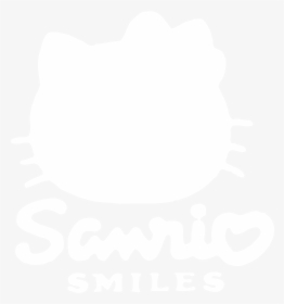 Sanrio Smiles Logo Black And White - Johns Hopkins White Logo, HD Png Download, Free Download