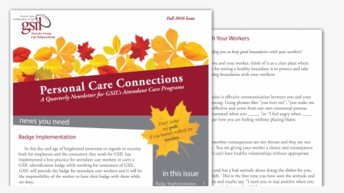 Personal Care Connections - Gsil, HD Png Download, Free Download