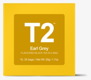 Earl Grey Teabag Gift Cube - T2 Earl Grey, HD Png Download, Free Download