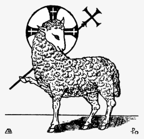 Pictures Of Christian Symbols - Lamb Christian Symbol, HD Png Download, Free Download