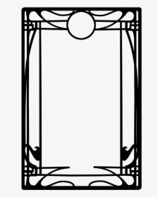 539 Noveau Frame 20 By Tigers-stock On Clipart Library - Art Nouveau Border Free, HD Png Download, Free Download