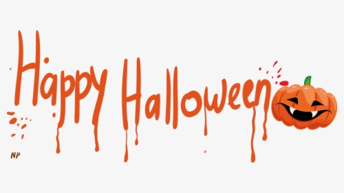 Happy Halloween Pumpkin Png - Transparent Png Happy Halloween Graphics Transparent, Png Download, Free Download