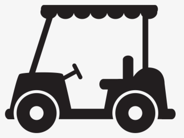 Golf Club Golf Cart Icon - Golf Cart Vector Png, Transparent Png, Free Download