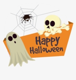 Transparent Halloween Text Png - Happy Halloween Vector, Png Download, Free Download
