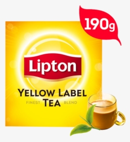 Lipton Yellow Label Black Tea 190 Grams Unilever - Assam Tea, HD Png Download, Free Download
