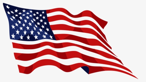 United Usa Of Decal States Flag The Clipart - Waving American Flag Png, Transparent Png, Free Download
