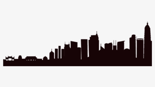 Skyscraper Silhouette Png - Silhouette Buildings Transparent Background, Png Download, Free Download