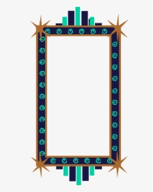 Frame Art Deco Green Free Picture - Art Deco, HD Png Download, Free Download