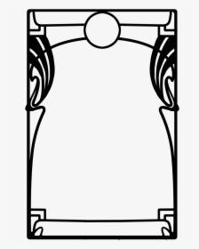 538 Noveau Frame 19 By Tigers-stock On Clipart Library - Art Nouveau Lines Clipart, HD Png Download, Free Download