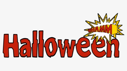 Halloween Pop Art Cartoon Free Picture - Comic Book Font, HD Png Download, Free Download