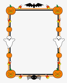 Halloween Page Border Free, HD Png Download, Free Download