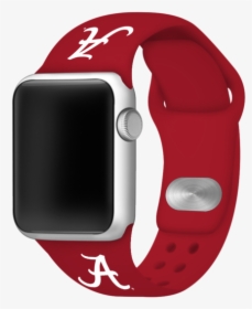 Alabama Crimson Tide Sport Band For Apple Watch - Alabama Apple Watch Band, HD Png Download, Free Download