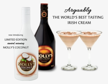 New 2018 Mollys Hoempage Image - Mollys Irish Cream, HD Png Download, Free Download