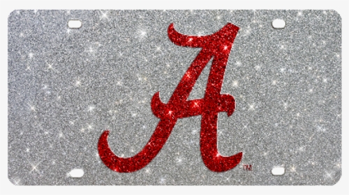 University Of Alabama Crimson Tide Glitter License - Alabama Crimson Tide, HD Png Download, Free Download